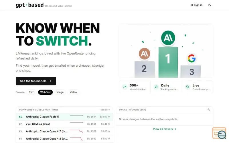 Screenshot of Gptbased
