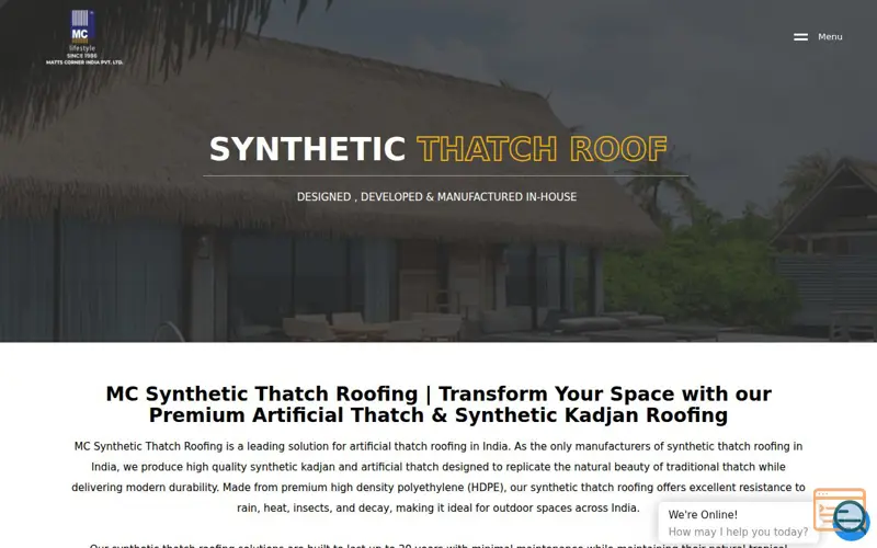 Screenshot of MattsCorner India Pvt Ltd