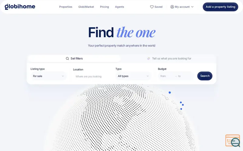 Screenshot of Globihome