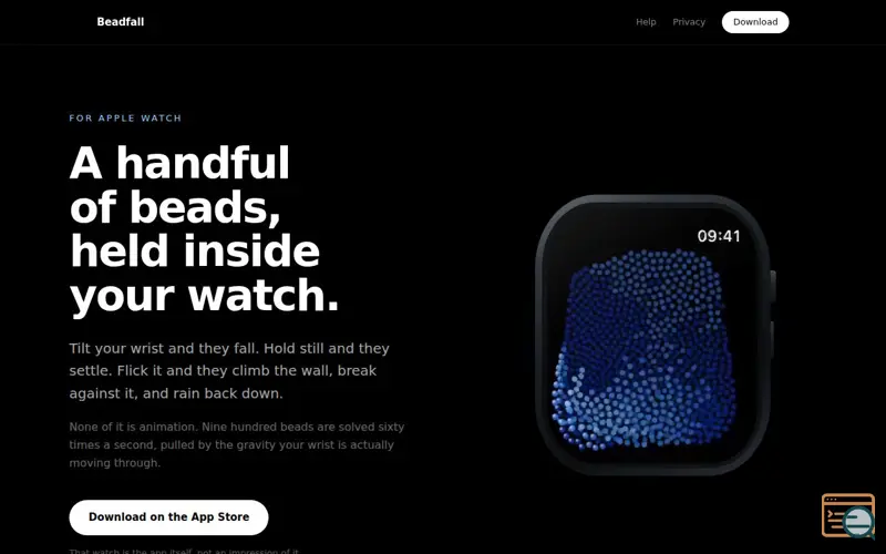 Screenshot of Beadfall