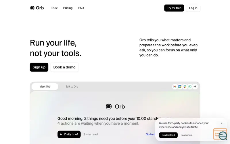 Screenshot of Orb