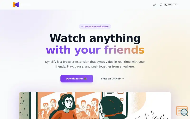 Screenshot of Synclify