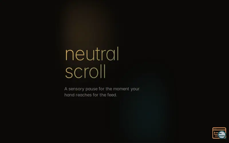 Screenshot of Neutral Scroll