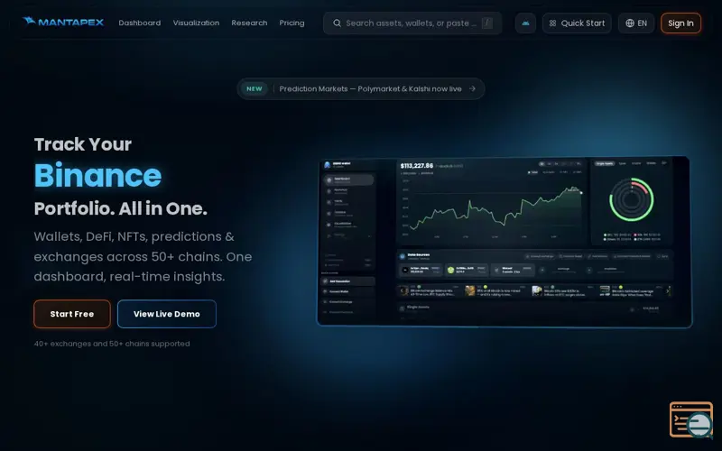 Screenshot of Mantapex