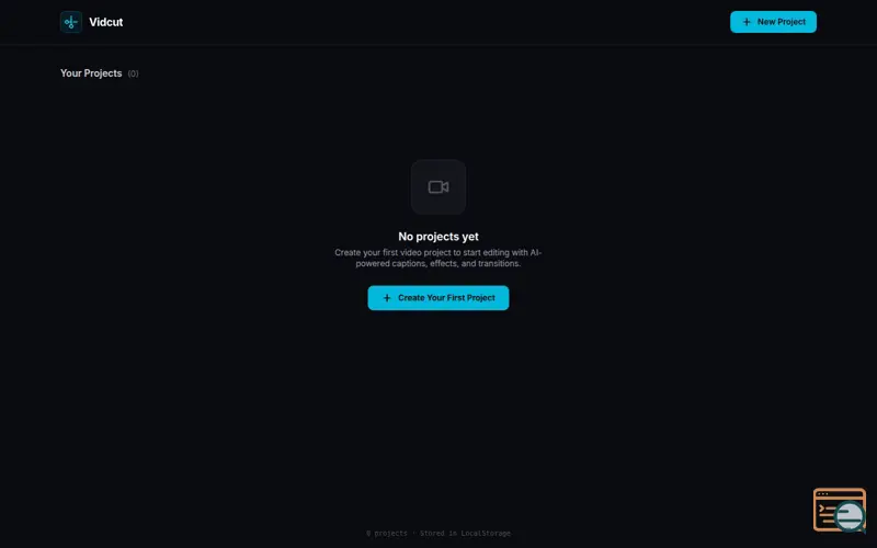 Screenshot of Vidcut Video Editor (Beta)