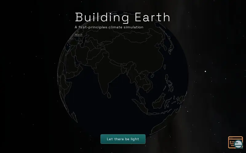 Screenshot of Earth