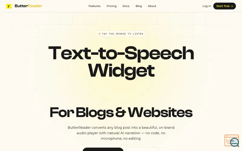Screenshot of ButterReader