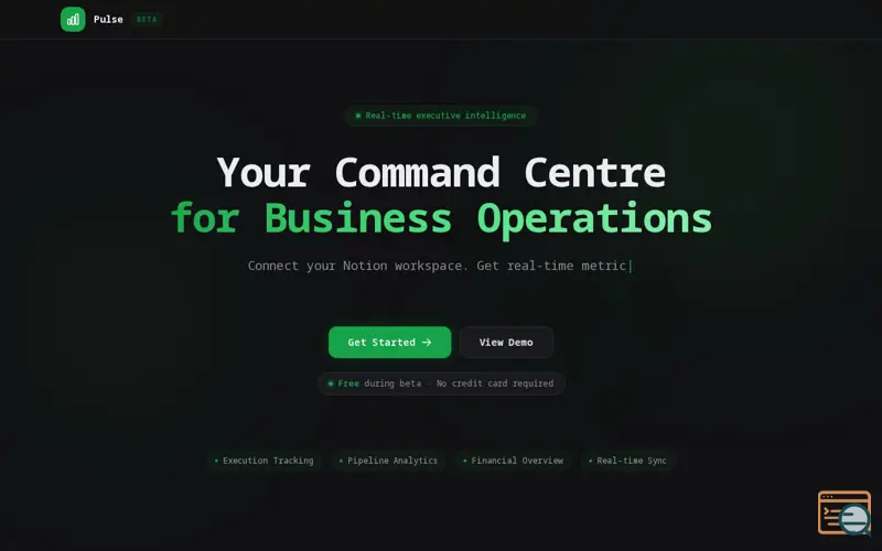 Screenshot of Pulse