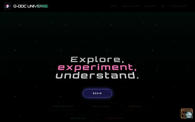 Screenshot of G-Doc  Universe