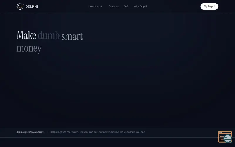 Screenshot of Delphi
