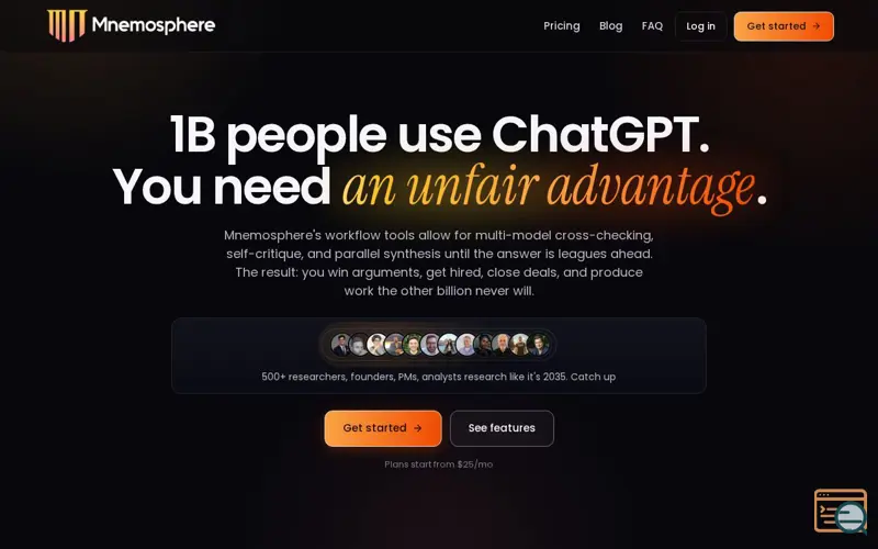 Screenshot of Mnemosphere