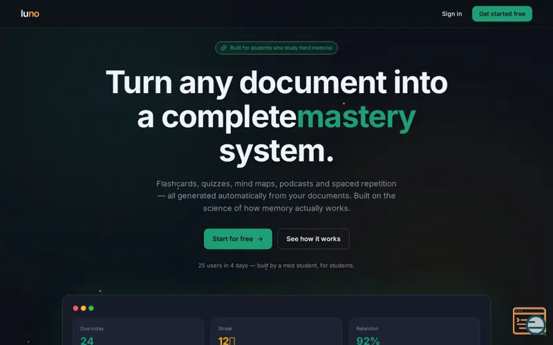 Screenshot of Luno