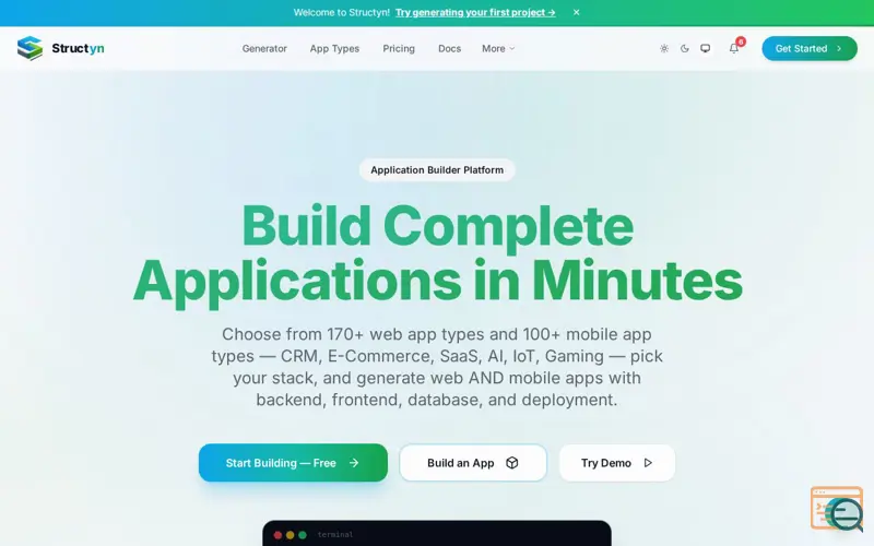 Screenshot of Structyn