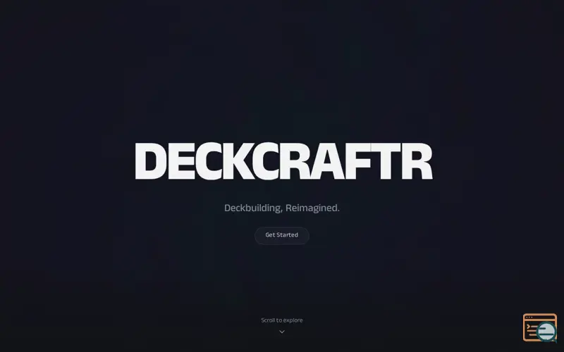Screenshot of Deckcraftr