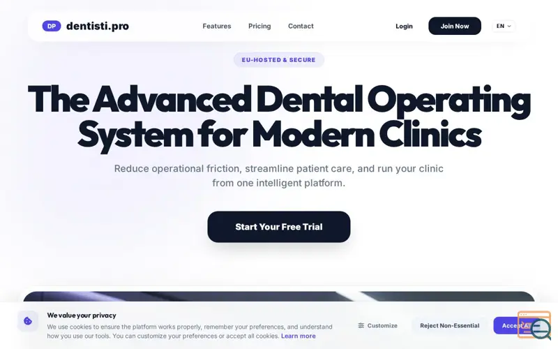 Screenshot of Dentisti.pro