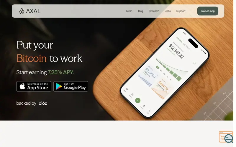 Screenshot of Axal