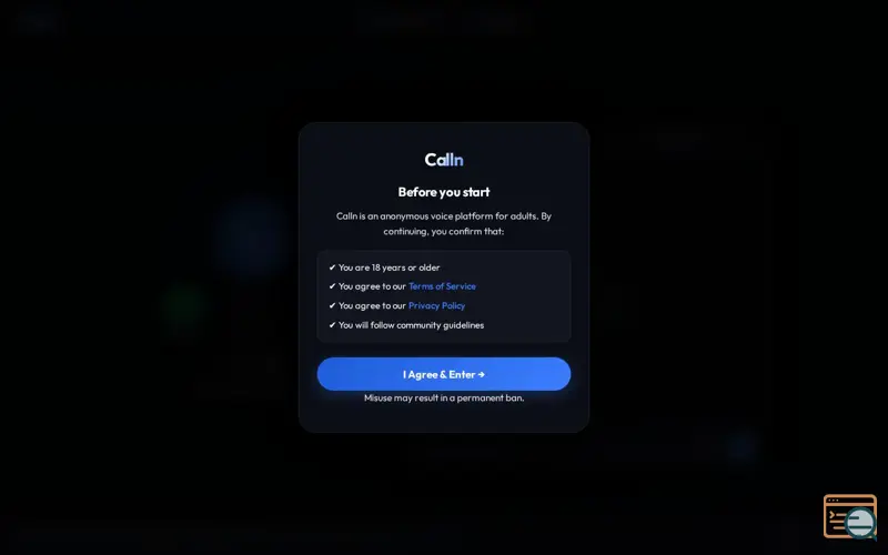 Screenshot of Calln