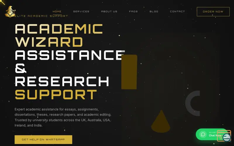 Screenshot of Academic Wizard