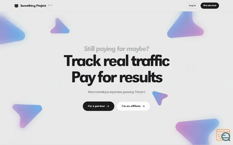 Screenshot of Something Project