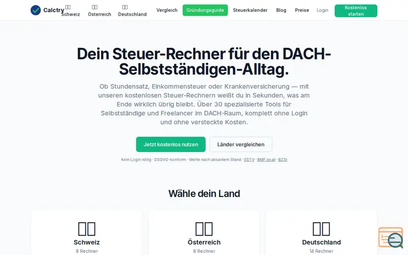 Screenshot of Calctry