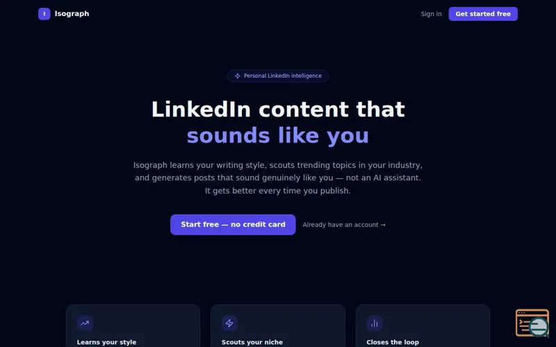 Screenshot of Isograph