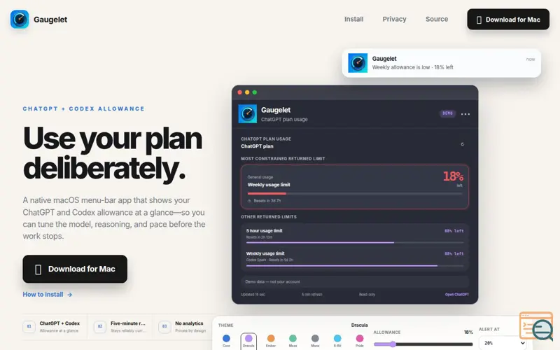 Screenshot of Gaugelet