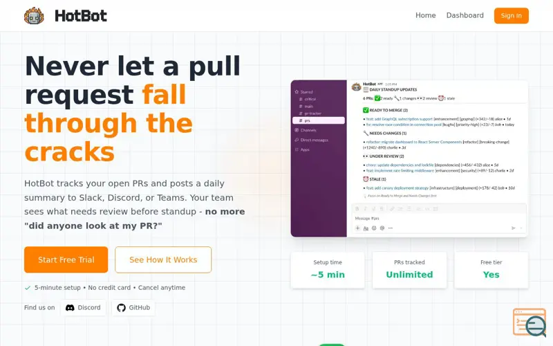 Screenshot of HotBot