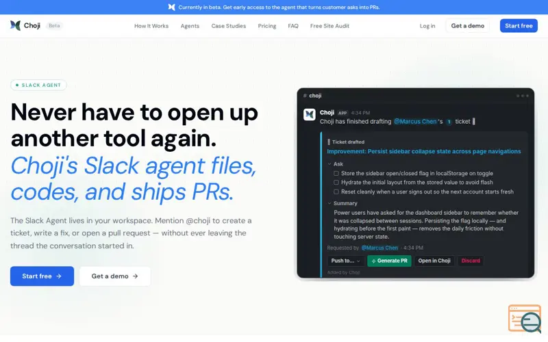 Screenshot of Choji