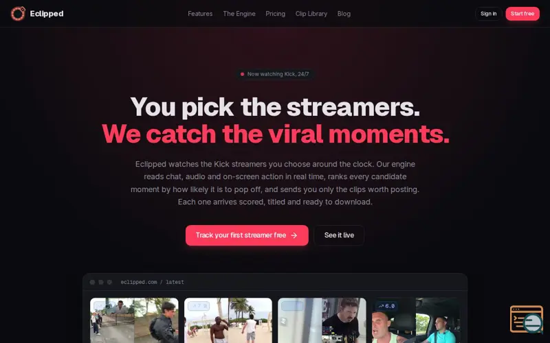 Screenshot of Eclipped