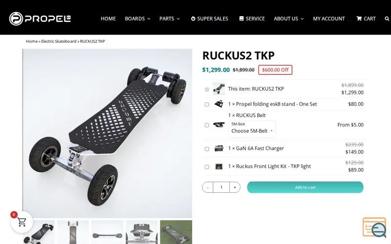 Screenshot of RUCKUS2 TKP