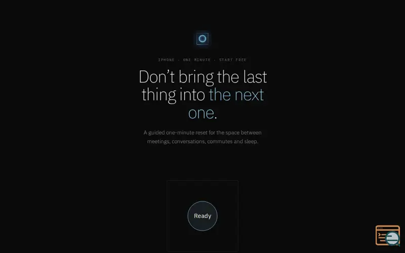 Screenshot of Breathe Now