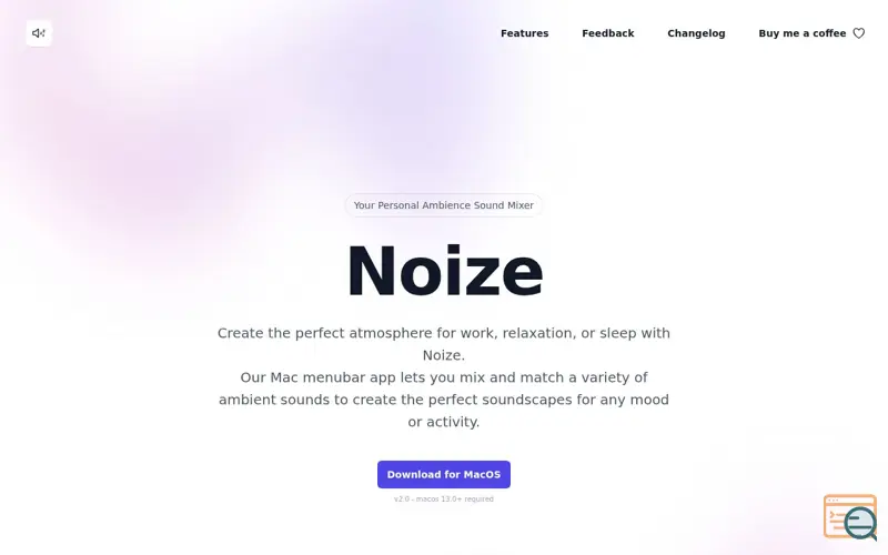 Screenshot of Noize