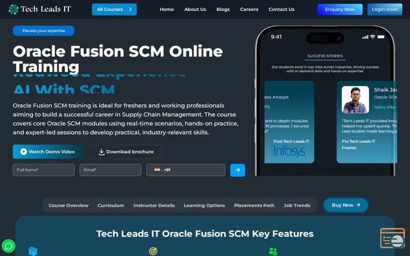 Screenshot of Tech Leads IT