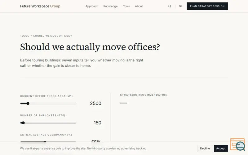 Screenshot of Move or Stay