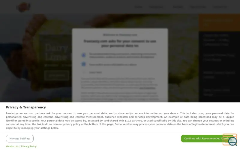 Screenshot of Foodysis