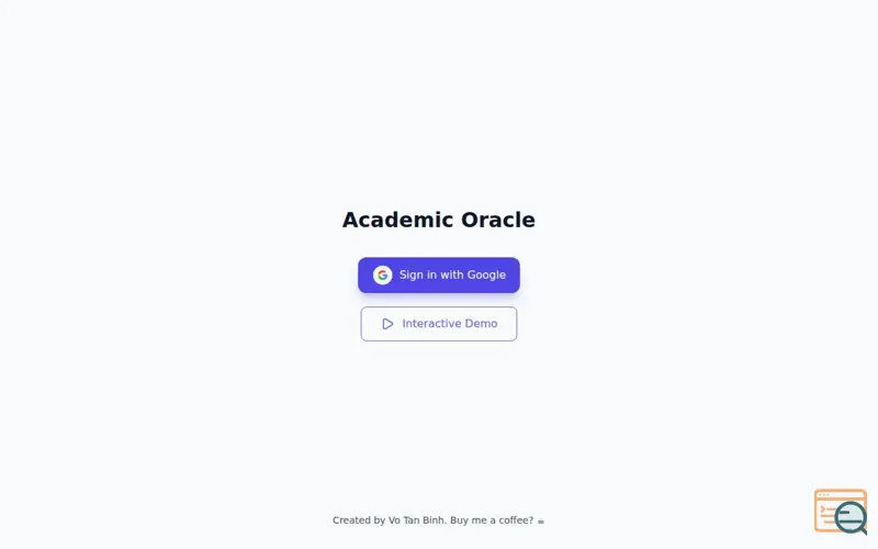 Screenshot of Academic Oracle: Adversary Edition