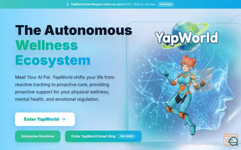 Screenshot of YapWorld