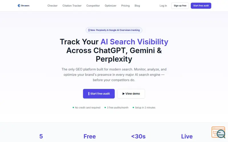Screenshot of Onxeera