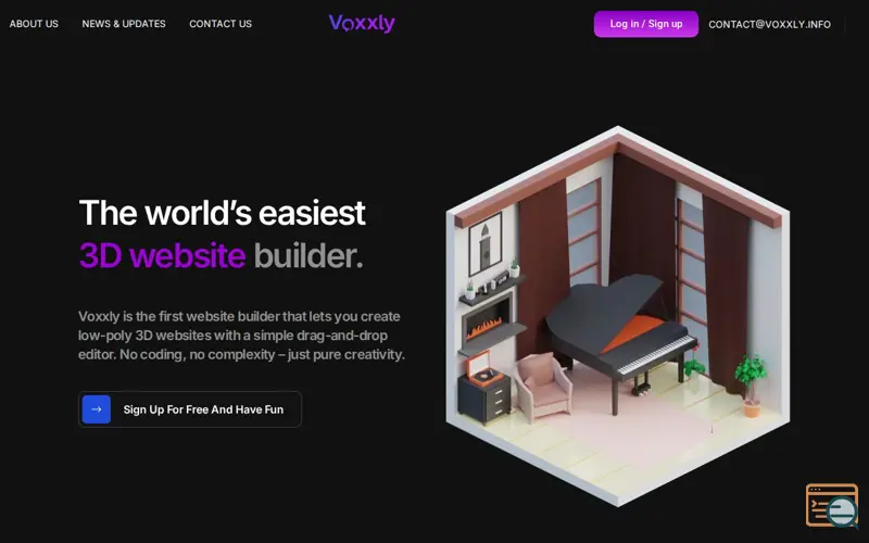 Screenshot of Voxxly