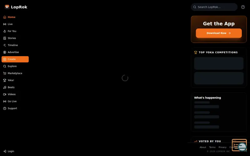 Screenshot of LopRok