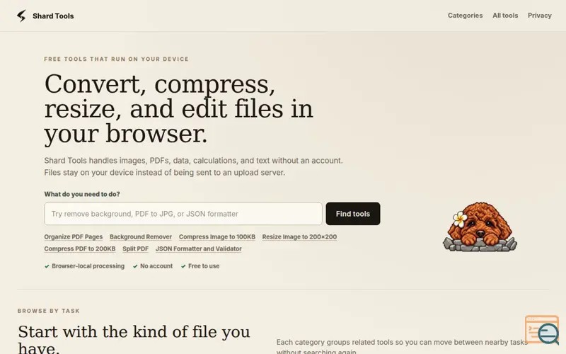 Screenshot of Shard.Tools