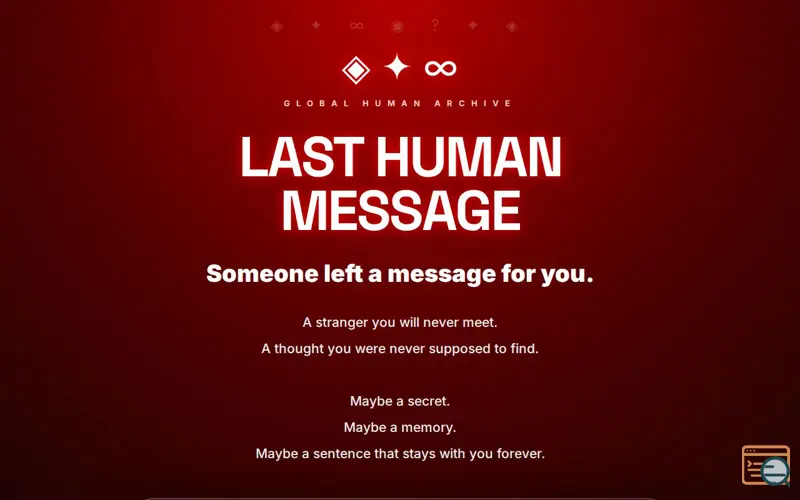 Screenshot of Last Human Message
