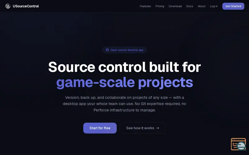Screenshot of USourceControl