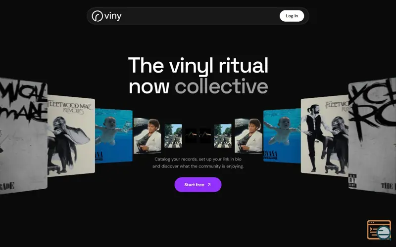 Screenshot of Viny Club