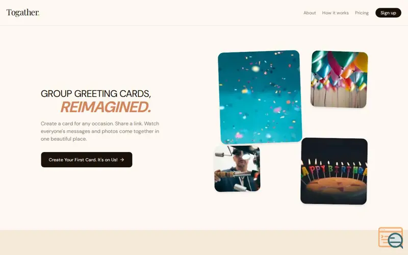 Screenshot of Togather