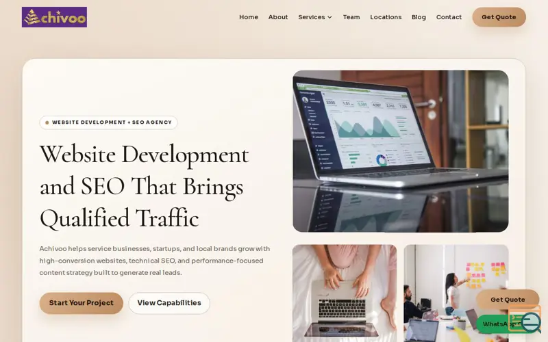 Screenshot of Achivoo
