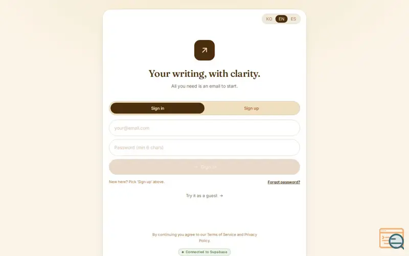 Screenshot of Nudge Review