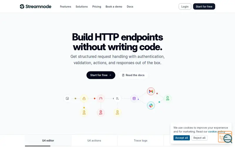 Screenshot of Streamnode