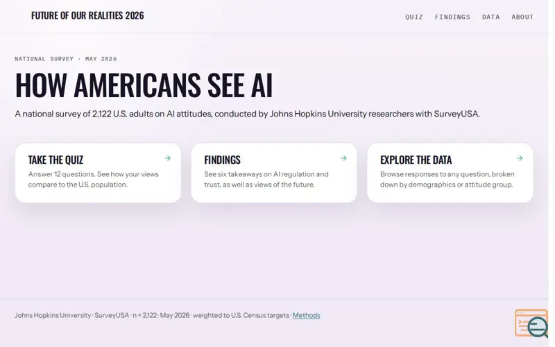 Screenshot of Futurerealities