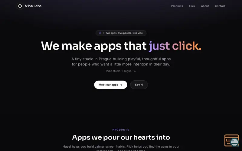 Screenshot of Flick